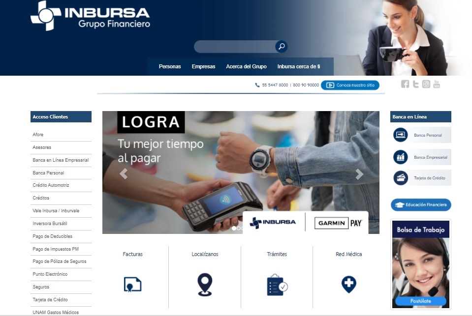 Sitio Web Oficial de Inbursa